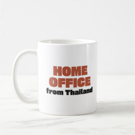 Home Office aus Thailand Kaffeetasse