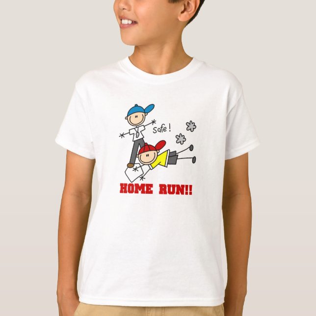 Home Run Baseball T-Shirt (Vorderseite)