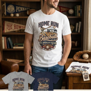 Home Run Classic Baseball T-Shirt