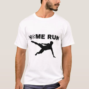 Home Run Fußball Ll Lustiger Sport Mashup Pun Humo T-Shirt