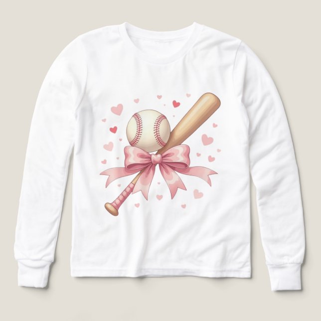 Home Run Vibes Baseball Love colorful tee (Design Vorderseite)