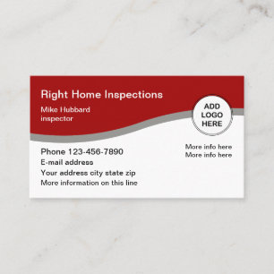 Home-Service-Geschäft Logo-Karten Visitenkarte