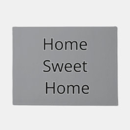 Home sweet home AI art  Fußmatte