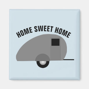 HOME SWEET HOME CAMPER Trailer Magnets Magnet