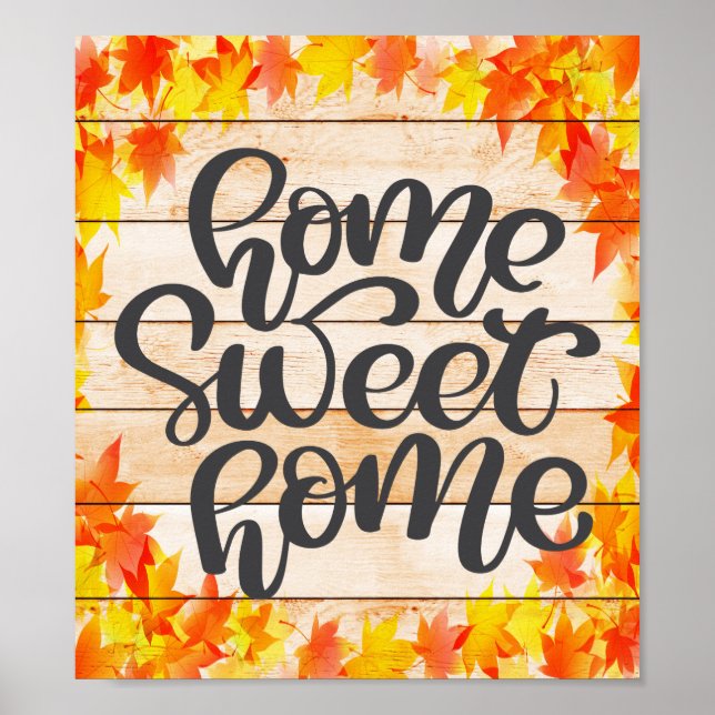 Home Sweet Home Poster (Devant)