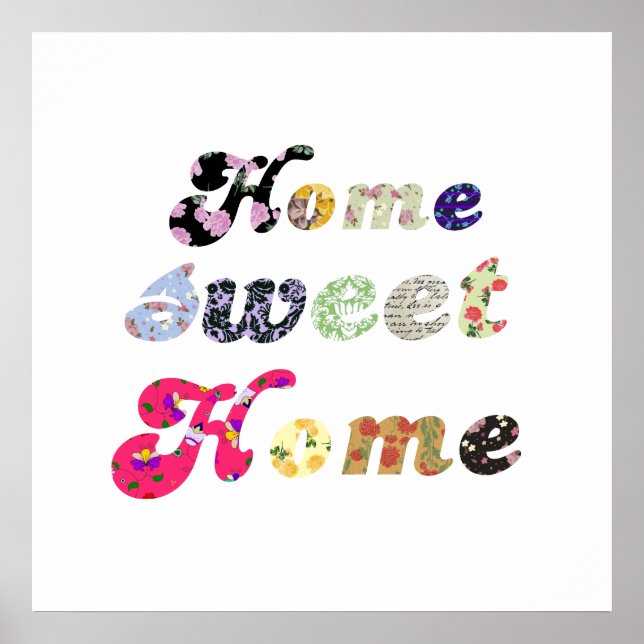 Home Sweet Home Poster (Vorne)