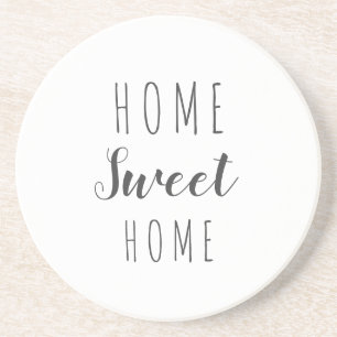 Home Sweet Home Stein Trink coaster Untersetzer