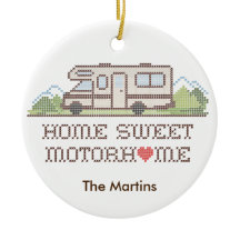 Home Sweet Motor Home Ornement