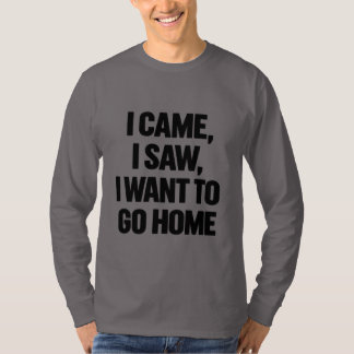 Homebound-Motto-Typografie-T-Shirt T-Shirt
