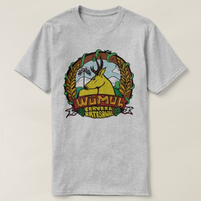 Homebrew Wumul t-shirt ,(Chile) (Design vorne)