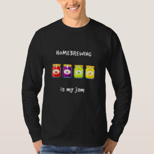 Homebrewing ist mein Lieblings-Hobby-Slang-Satz T-Shirt