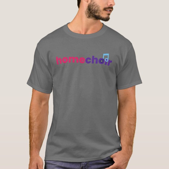 Homechoir Großes Logo T-Shirt (Vorderseite)