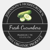 Homegrown Garden Frische Bio Gurken