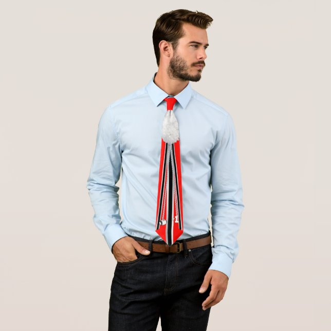 Homekomierende Football Mum Necktie Krawatte (Beispiel)