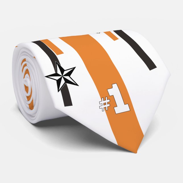 Homekomierende Football Mum Necktie Krawatte (Gerollt)