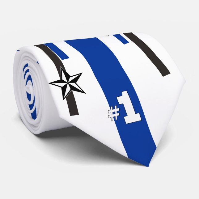 Homekomierende Football Mum Necktie Krawatte (Gerollt)