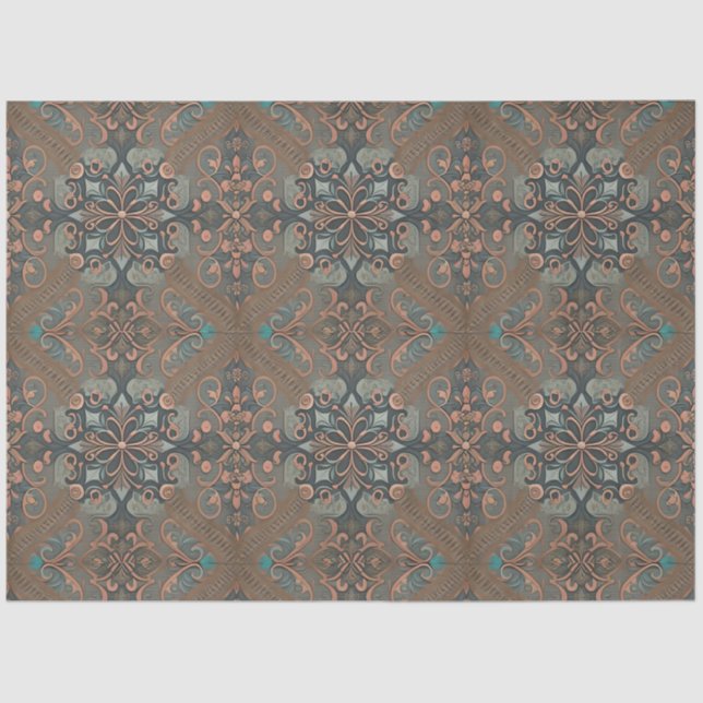 Homely cottage pattern seidenpapier (Vorderseite)