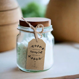 Homemade Food DIY Holiday Modern Chic Hostess Geschenkanhänger