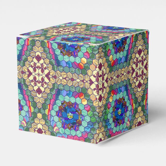 Homemade Quilt Fevor Box Geschenkschachtel (Vorderseite)