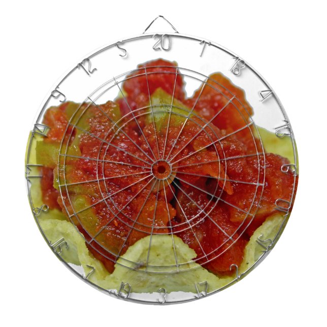 Homemade Salsa Dartscheibe (vorne)