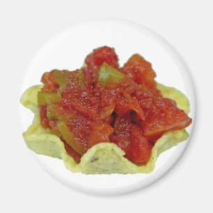 Homemade Salsa Magnet