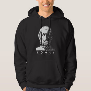 Homer Antiker griechischer Dichter Iliad Odyssey G Hoodie