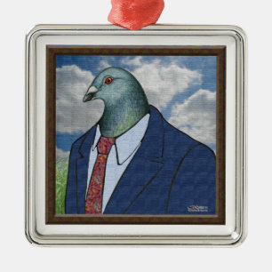 Homer Anzug Gerahmt Ornament Aus Metall