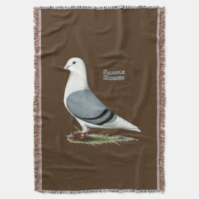 Homer Blue Saddle Decke (Vorderseite Vertikal)