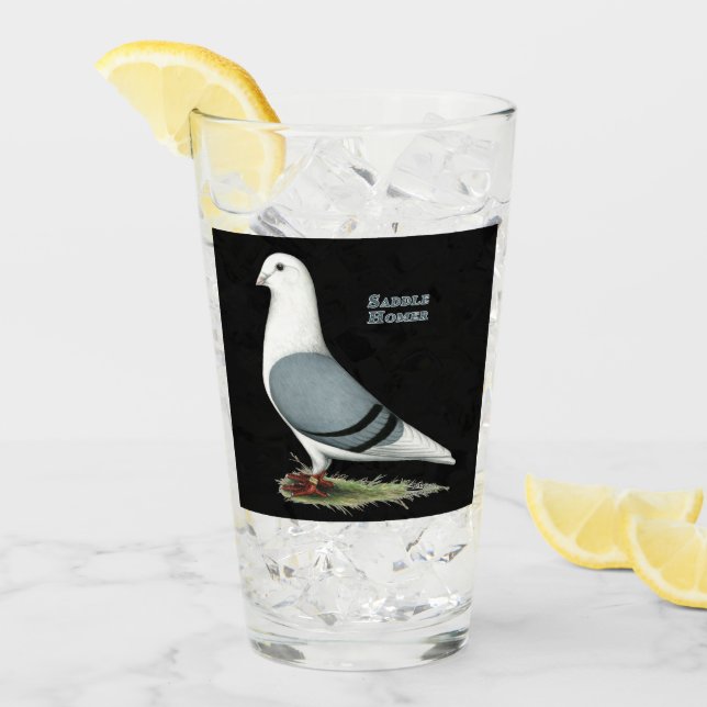 Homer Blue Saddle Glas (Vorderseite Ice)
