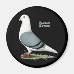 Homer Blue Saddle Magnet