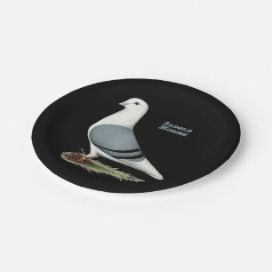 Homer Blue Saddle Pappteller