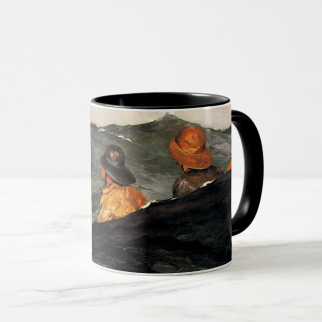 Homer - Den Mond küssen Tasse (VorderseiteRechts)