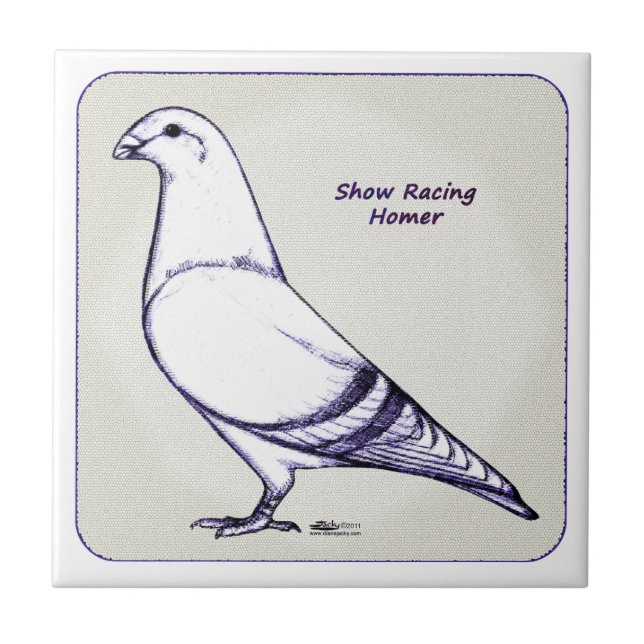 Homer Design Fliese (Vorderseite)