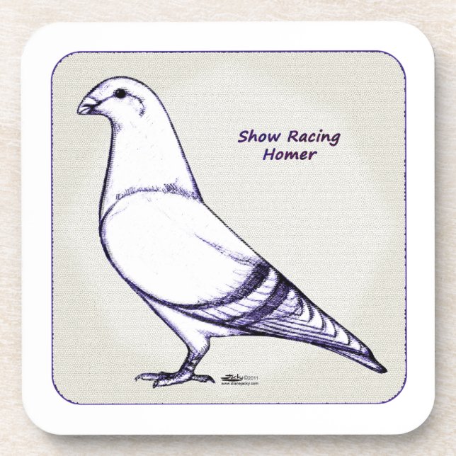 Homer Design Getränkeuntersetzer (Vorderseite)