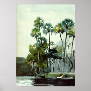 Homer - Fluss Homosassa Poster