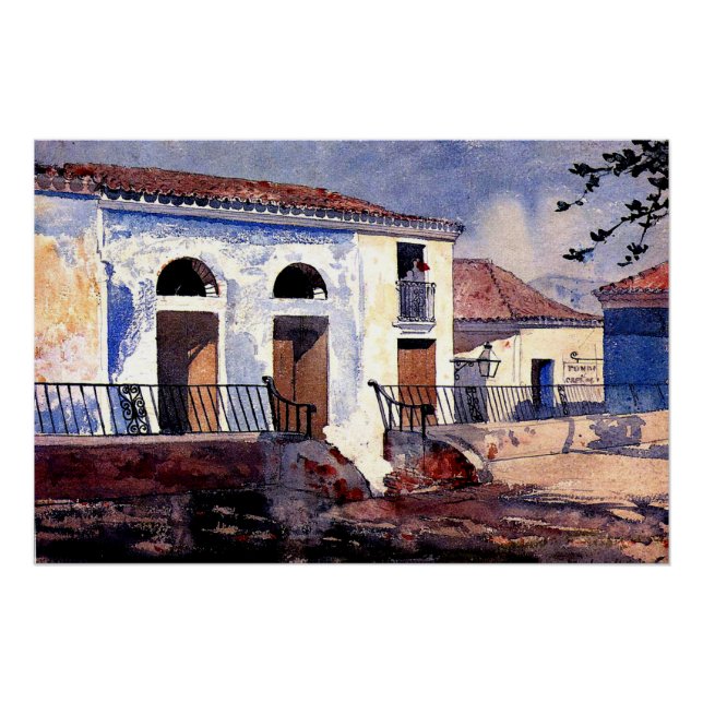 Homer - Haus, Santiago, Kuba Poster (Vorderseite)