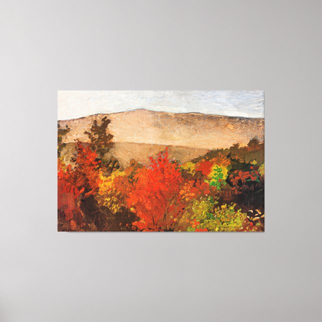 Homer - Herbsttreppen, berühmtes Bild Leinwanddruck (Vorderseite)