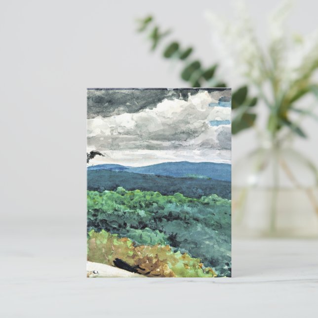 Homer - Hilly Landscape, Postkarte (Stehend Vorderseite)