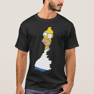 Homer in Hedges Klassischer T - Shirt