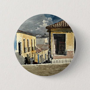 Homer: Santiago de Cuba Street Scene Button