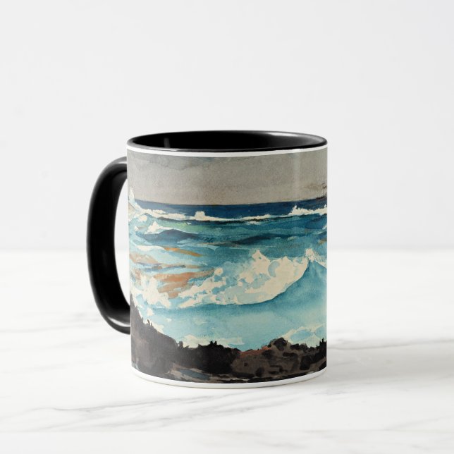Homer - Shore and Surf, Nassau Tasse (Vorderseite Links)