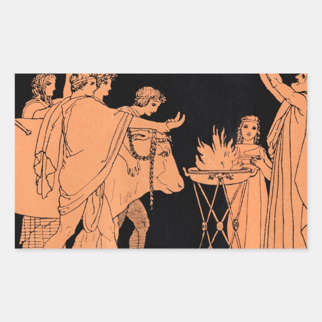 Homer The Odyssey 9 Rechteckiger Aufkleber (Vorderseite)