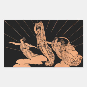 Homer The Odyssey Rechteckiger Aufkleber