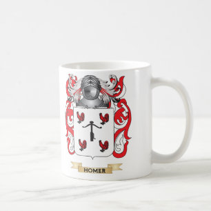 Homer-Wappen (Familienwappen) Kaffeetasse