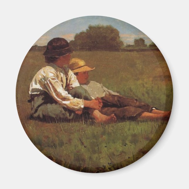 Homer Winslow Kunstwerk Magnet (Vorne)