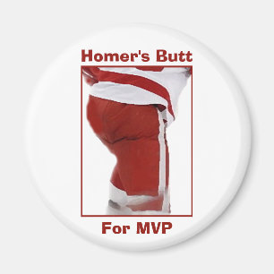 Homer's Hintern für MVP Magnet