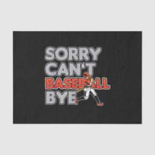 Homerun Baseball Player Softball Batter Pitcher Seidenpapier