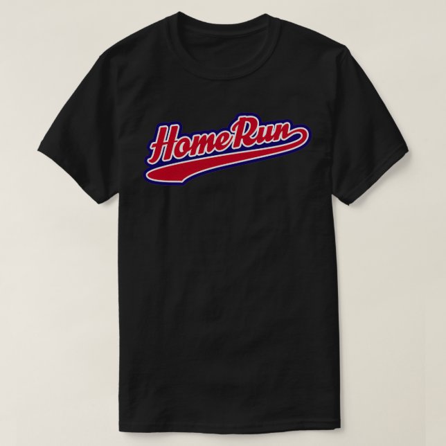 HOMERUN Red White amp Blue T-Shirt (Design vorne)