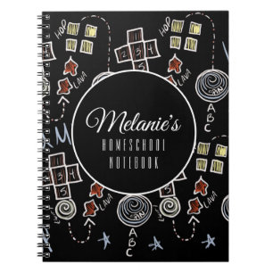 Homeschool Fun Childlike Doodles Notizblock