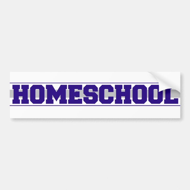 Homeschool Geist-Autoaufkleber Autoaufkleber (Vorne)